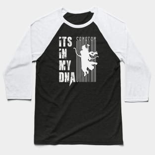 Its In My DNA - Hindu Sanatan White Art Baseball T-Shirt